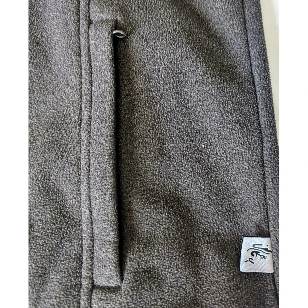 Jos A Bank Men's Brown Leadbetter Golf Fleece Full‎ Zip Jacket Sz XL Brown